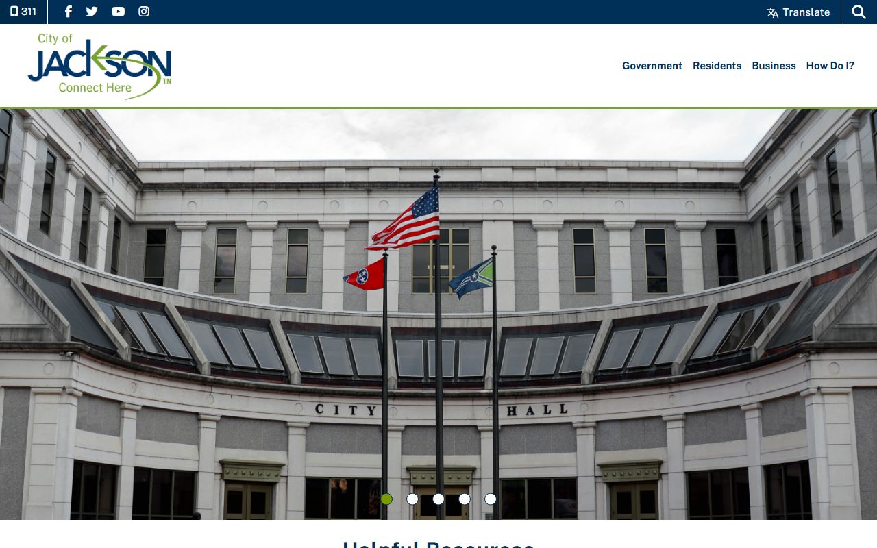 Jackson Divorce Records on the Jackson city government site