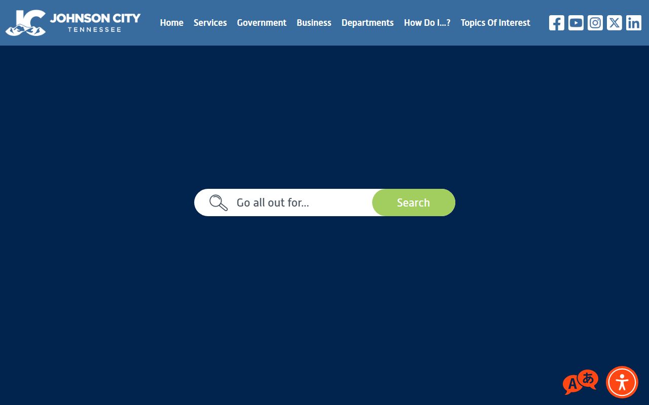 Johnson City Divorce Records on the Johnson City government site