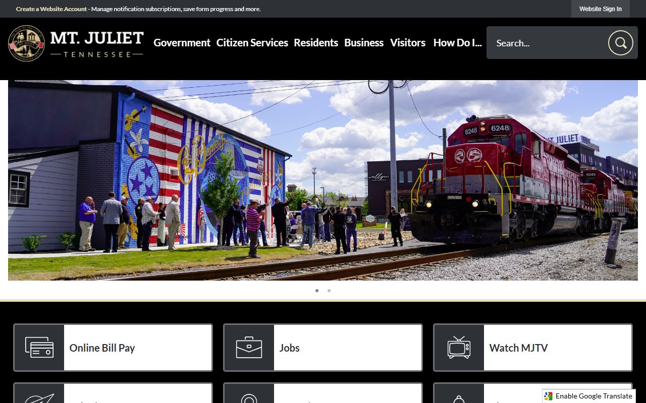 Mount Juliet Divorce Records at the city government route