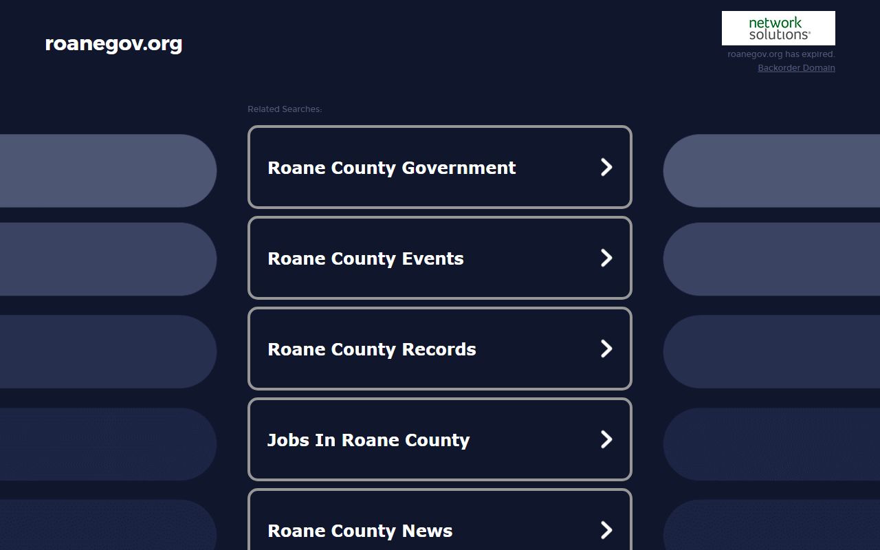 Roane County Divorce Records at the county clerk office