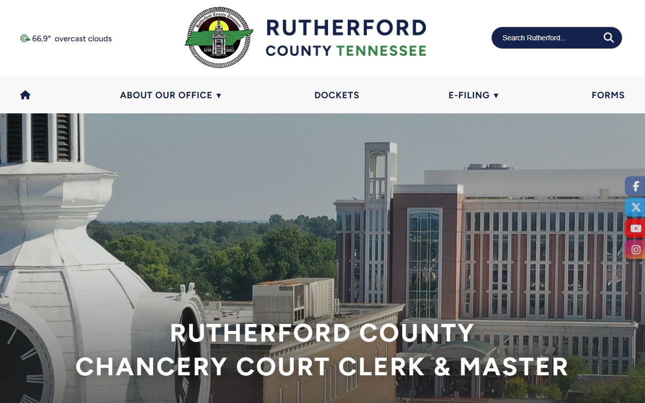 Rutherford County Divorce Records at the chancery court